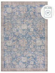 Modrý prateľný koberec 190x290 cm Orelia Global – Flair Rugs