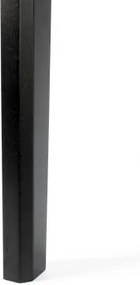 ZUIVER BARBIER BLACK pracovný stôl