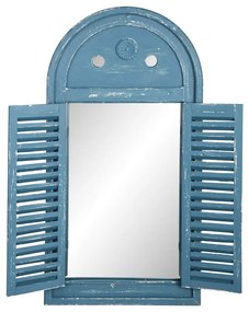 Vonkajšie zrkadlo s dreveným rámom 39x75 cm French – Esschert Design