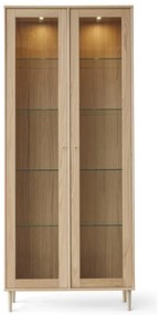 Vitrína s osvetlením v dekore duba 89x206 cm Mistral - Hammel Furniture