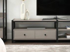 TV stolík/skrinka Empantana (čierna). Akcia -21%. Vlastná spoľahlivá doprava až k Vám domov. 1137059