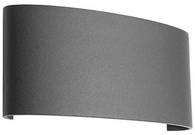 Redo 90226 - LED Vonkajšie nástenné svietidlo FABO LED/6W/230V 3000K IP54 šedá