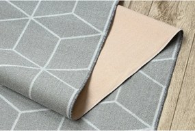 Protišmykový behúň CUBE kocka - sivý Výpredaj