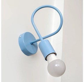 Nástenné svietidlo OXFORD 1xE27/15W/230V modré