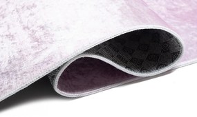 Detský koberec do dievčenskej izby s mladou slečnou a mačkou Šírka: 120 cm | Dĺžka: 170 cm