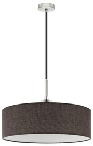 Eglo - LED  Luster na lanku TUNJA 1xE27/60W/230V hnedá