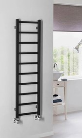 Sapho Sapho, METRO LIGHT vykurovacie teleso 300x1140 mm, čierna matná, IR444TB