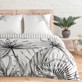 MAKOSATÉNOVÉ OBLIEČKY PALOMA 200X220 CM, 2 KS 70X80 CM VZOROVANÉ