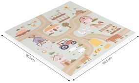 ECOTOYS Podložka z EVA peny FARMA 019