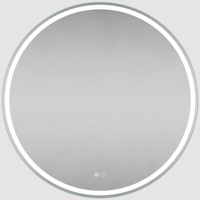 Erga Carla, okrúhle LED zrkadlo 100cm, 2415 lm, 3 farby svetla, ERG-V01-208-1010