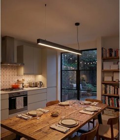 Top Light - LED stropné prisadené závesné svietidlo HORIZON LED/40W/230V čierna
