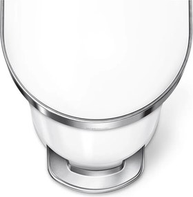 Pedálový oceľový odpadkový kôš 45 l - simplehuman