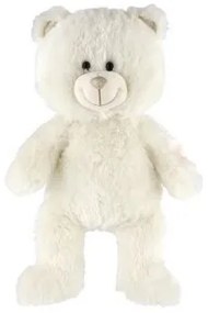 Teddies Rojko plyšový medveď 40 cm, biela, so svetlom a zvukem