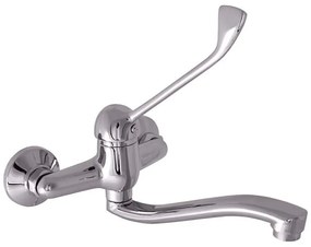 RAV Slezák SA601.5/26 - Umývadlová batéria s lekárskou pákou SAZAVA lesklý chróm