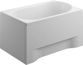 Polimat Akrylátová obdĺžniková vaňa Mini 100x65 (110x70) POLIMAT-Farba: Biela, POLIMAT-Rozmery: 110x70
