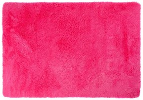 Plyšový koberec TOP - TMAVO RUŽOVÝ
