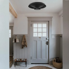 Toolight Toolight, LED stropné svietidlo 40cm, 14W, APP1461, čierna, OSW-04189