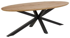 Jedálenský stôl s doskou v dubovom dekore 100x220 cm Heaven – Actona