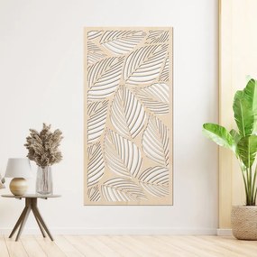 Drevený obraz na stenu listy | SENTOP PR0268