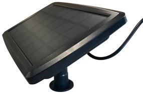 Vonkajší solárny dekoratívny svetelný reťazec, 15 ks E27 LED žiaroviek, 15m