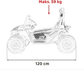Ramiz Bugina Buggy FASTER červená
