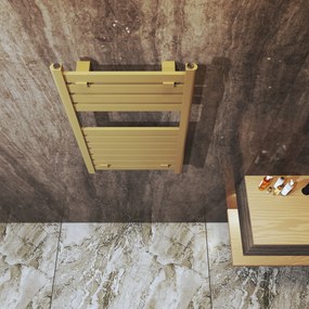 Gamma Artic, vykurovacie teleso 500x800 mm, 327 W, zlatá matná, GMA-ARCT-8050-GD