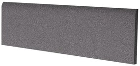 Sokel Rako Taurus Granit antracitovo šedá 8x30 cm mat TSAKF065.1