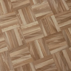 Gerflor, PVC podlaha - lino AladinTex Home 0025 Ardentes, na mieru, šíře 4m, hnedá, bez podkladu, obývacia izba
