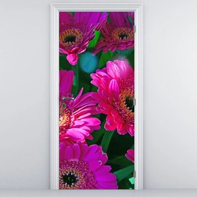 Fototapeta na dvere - Kvety (95x205cm)