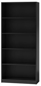 Regál 80 cm čierny