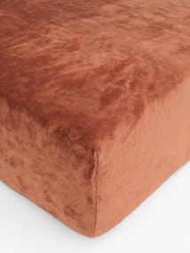 Plachta mikroplyš Deluxe 140 × 200 cm – terakota