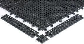 Variabilné ohybné protiúnavové dlaždice, 0,3 x 0,3 m, 9 ks