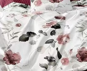 Mikroplyš obliečky Homa MALENA BURGE 7-dielna sada 140x200 cm