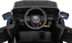 Elektrické autíčko Toyota Land Cruiser PRADO čierne