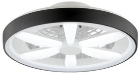 Brilliant - LED RGBW Stropný ventilátor so svetlom GAIANO LED/48W/230V čierna +DO