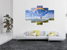 Obraz - Paragliding (150x105 cm)
