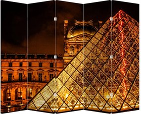 Paraván - Louvre v Paríži (210x170 cm)