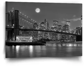 Sablio Obraz Nočný New York 2 - 60x40 cm