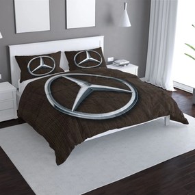 Sablio Obliečky Logo 5 Drevo - 140x200 / 90x70