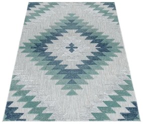 Ayyildiz Kusový koberec BAHAMA 5154, Modrá Rozmer koberca: 80 x 250 cm