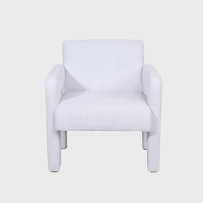 Kreslo PELLE biele 737763