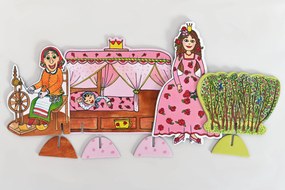 MARIONETINO – Šípková Ruženka – bábky 2 ks