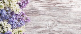 Obraz orgovánu na dreve (120x50 cm)