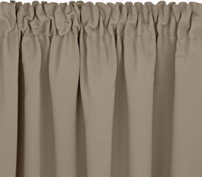 Zatemňovací záves BELLA 135 x 250 cm - tmavo béžový