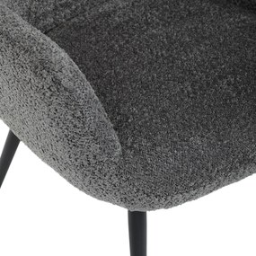 Kreslo s područkami GREY2, šedá