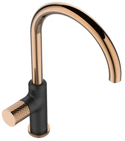 Invena Moonlight, drezová batéria h-400, čierna-ružové zlato, INV-BZ-77-014-V