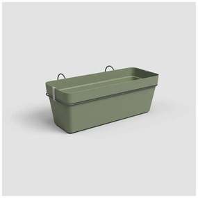 Závesný samozavlažovací kvetináč z recyklovaného plastu 50 cm Capri – Artevasi