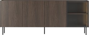 Štvordverová komoda Dunari 220 cm - dub dunin