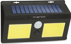 LED Solárne nástenné svietidlo so senzorom 2xLED/2,5W/5,5V IP65
