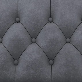 Tmavosivá zamatová rozkladacia pohovka 236 cm Felix – Støraa